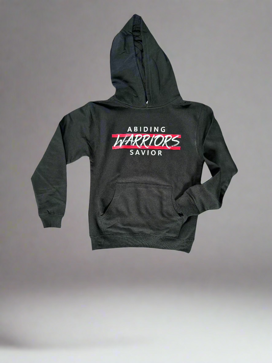 Youth Abiding Savior Warrior Hoodie