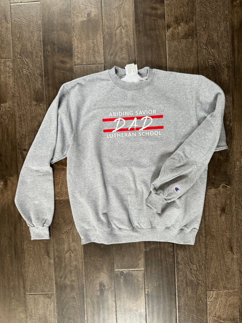 Adult Champion Dad Crewneck Sweatshirt