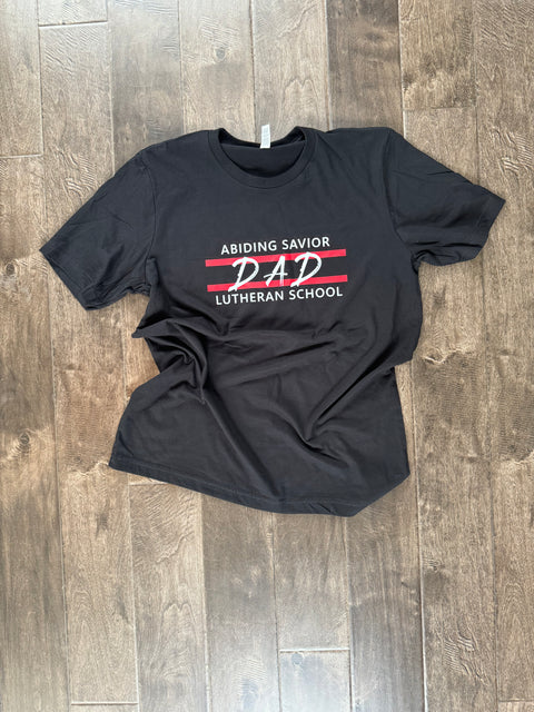 Adult Abiding Savior Dad T-shirt