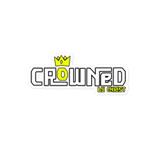 Crowned by Christ Bubble-free stickers