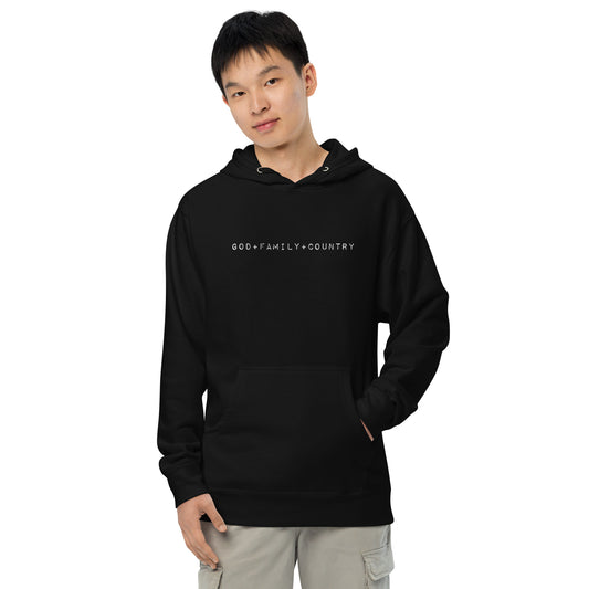 The Original GFC Label Unisex Midweight hoodie